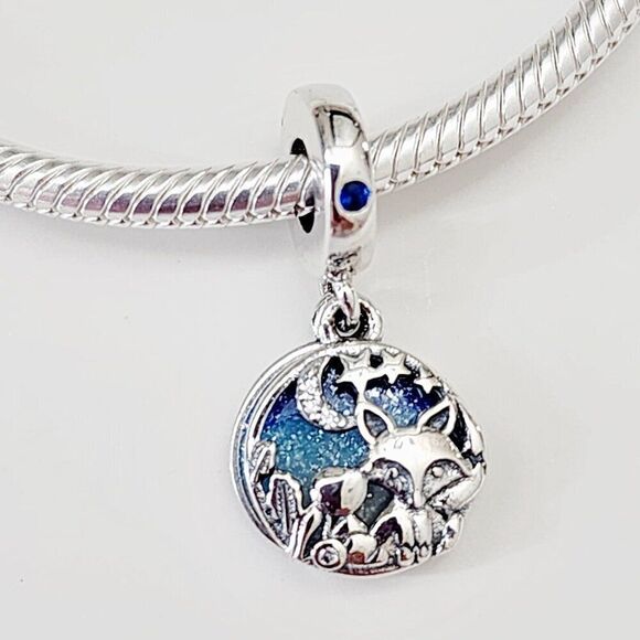 Pandora Fox and Rabbit Dangle Charm - Picture 3 of 5